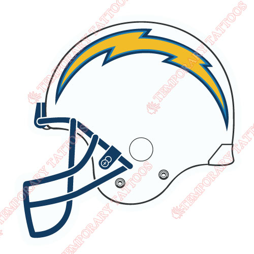 San Diego Chargers Customize Temporary Tattoos Stickers NO.742